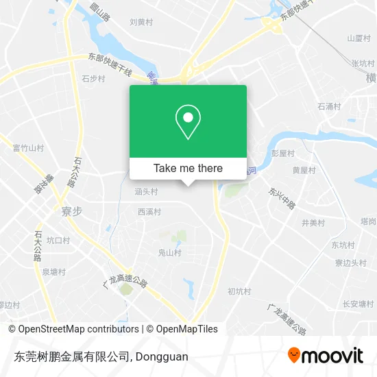 东莞树鹏金属有限公司 map