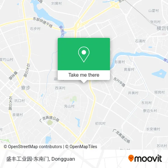 盛丰工业园-东南门 map