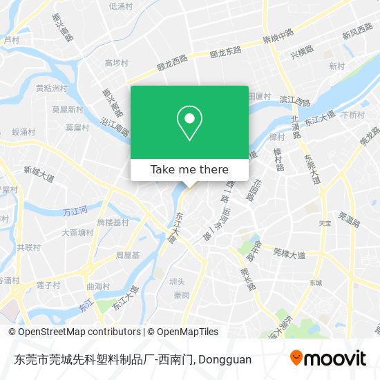 东莞市莞城先科塑料制品厂-西南门 map