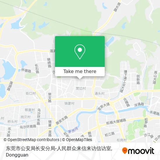 东莞市公安局长安分局-人民群众来信来访信访室 map
