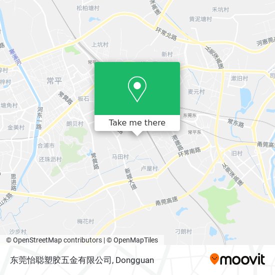 东莞怡聪塑胶五金有限公司 map