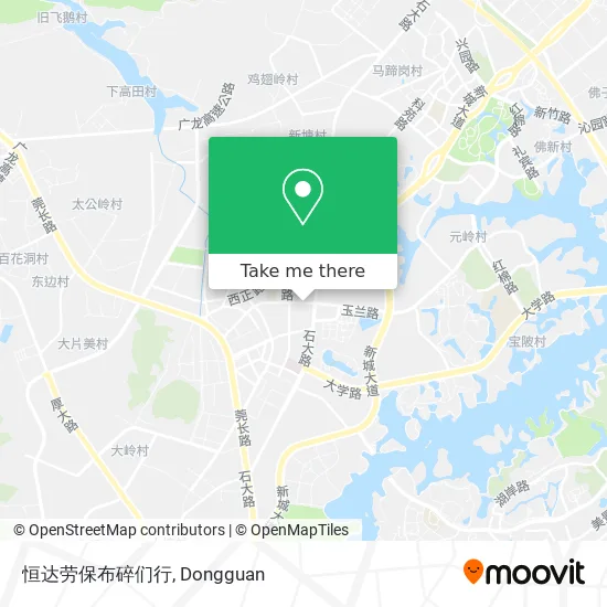 恒达劳保布碎们行 map