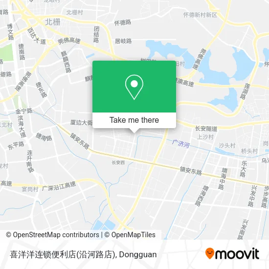 喜洋洋连锁便利店(沿河路店) map