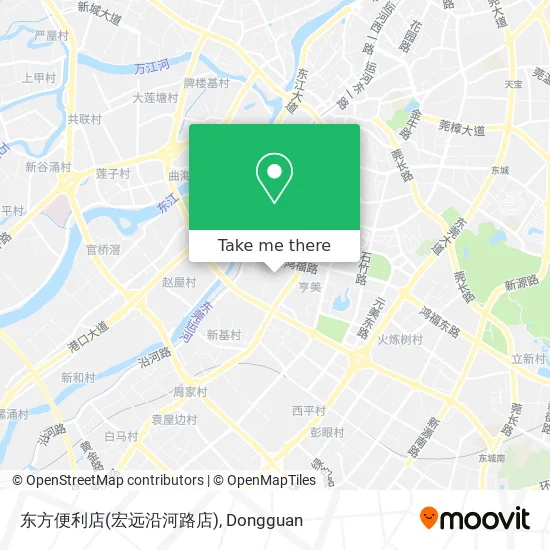 东方便利店(宏远沿河路店) map
