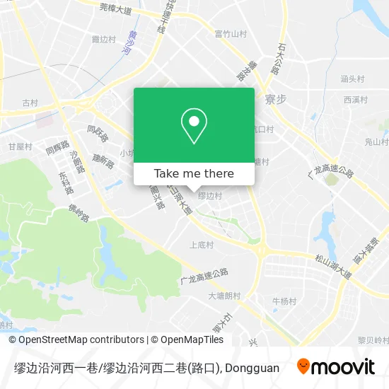 缪边沿河西一巷/缪边沿河西二巷(路口) map