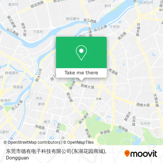 东莞市德有电子科技有限公司(东湖花园商城) map