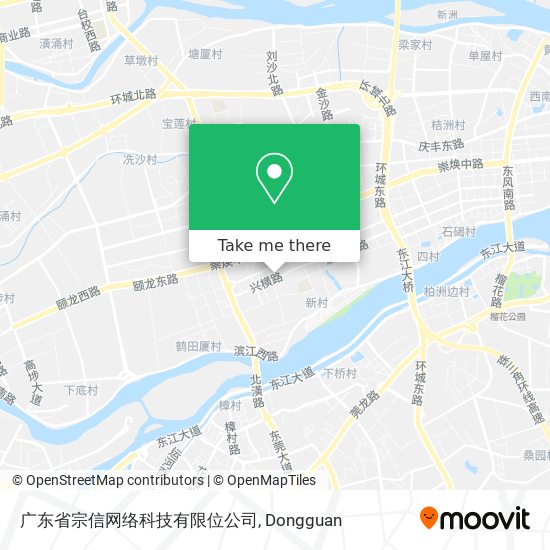 广东省宗信网络科技有限位公司 map