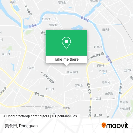 美食街 map