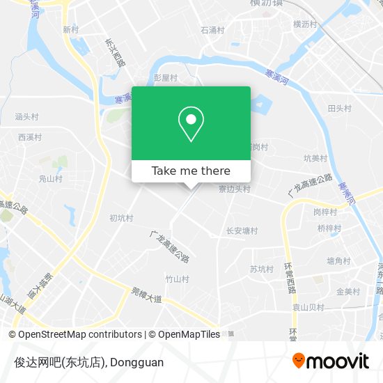 俊达网吧(东坑店) map