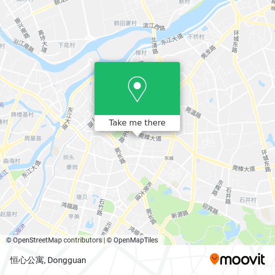 恒心公寓 map