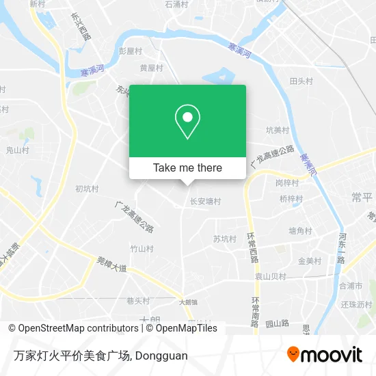 万家灯火平价美食广场 map