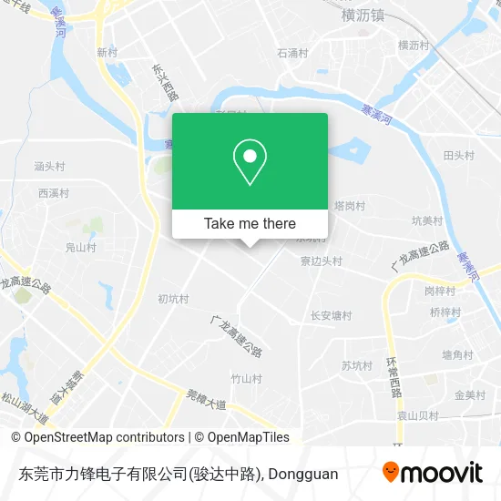 东莞市力锋电子有限公司(骏达中路) map