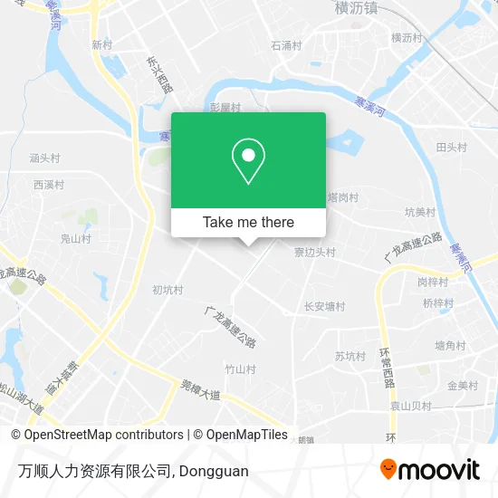 万顺人力资源有限公司 map
