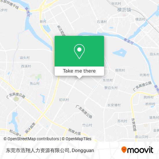 东莞市浩翔人力资源有限公司 map