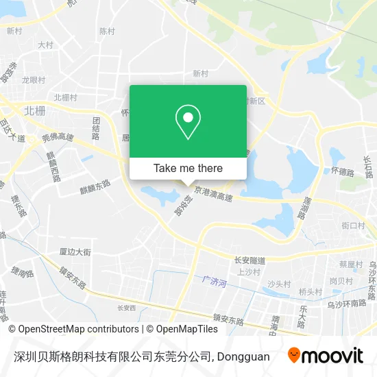 深圳贝斯格朗科技有限公司东莞分公司 map