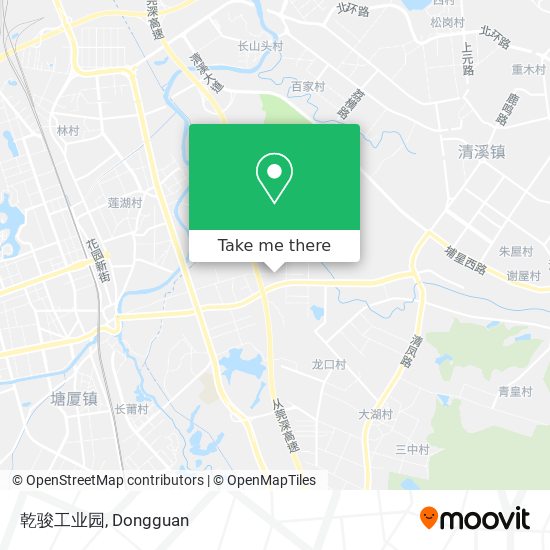 乾骏工业园 map