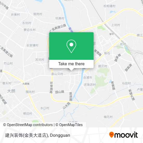 建兴装饰(金美大道店) map