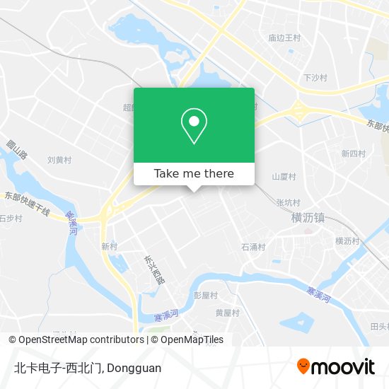 北卡电子-西北门 map
