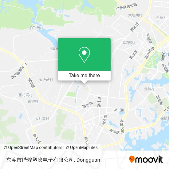 东莞市谐煌塑胶电子有限公司 map