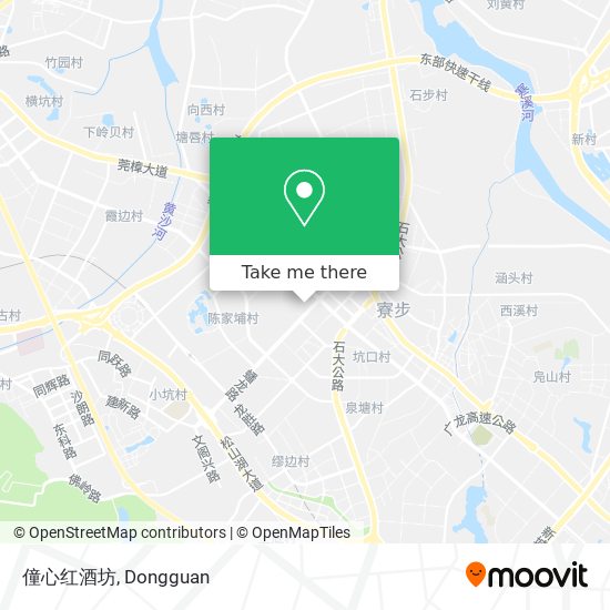 僮心红酒坊 map