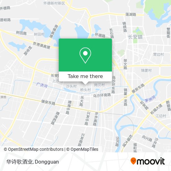 华诗歌酒业 map