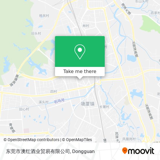 东莞市澳红酒业贸易有限公司 map