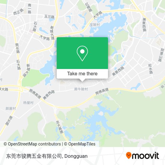 东莞市骏腾五金有限公司 map