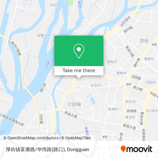 厚街镇富康路/华伟路(路口) map