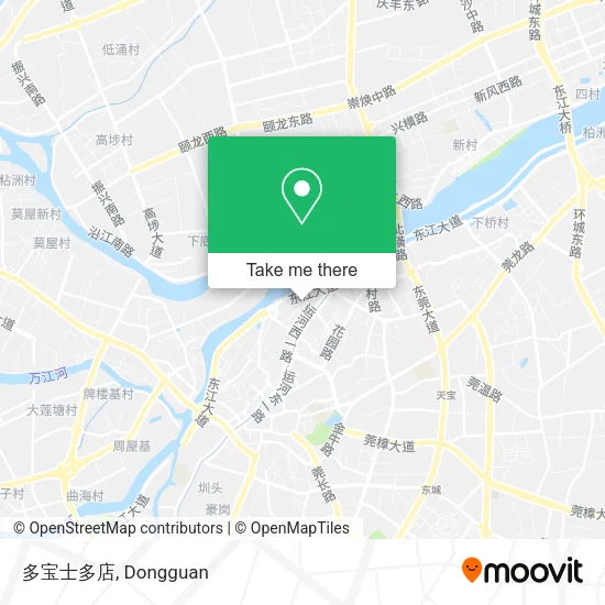 多宝士多店 map