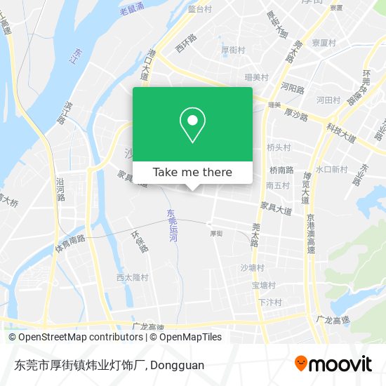 东莞市厚街镇炜业灯饰厂 map