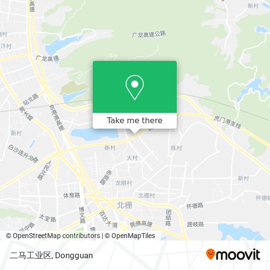 二马工业区 map