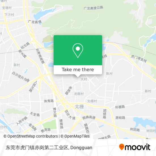 东莞市虎门镇赤岗第二工业区 map