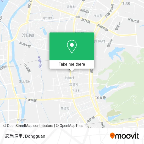 恋尚眉甲 map