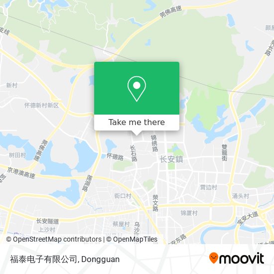 福泰电子有限公司 map