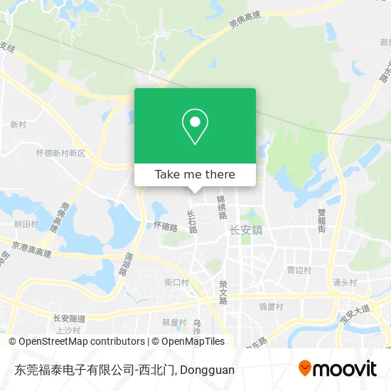 东莞福泰电子有限公司-西北门 map