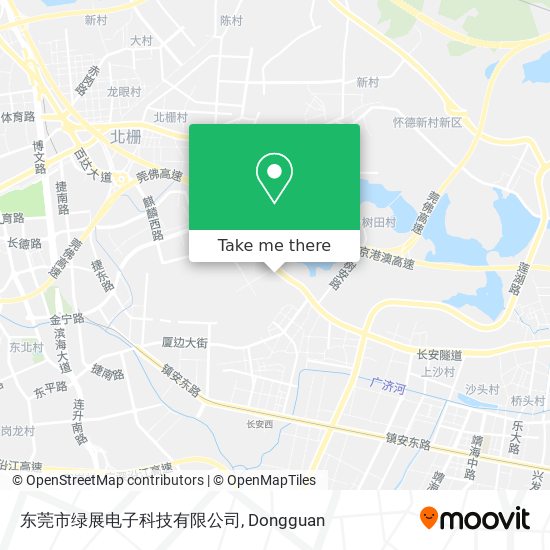 东莞市绿展电子科技有限公司 map