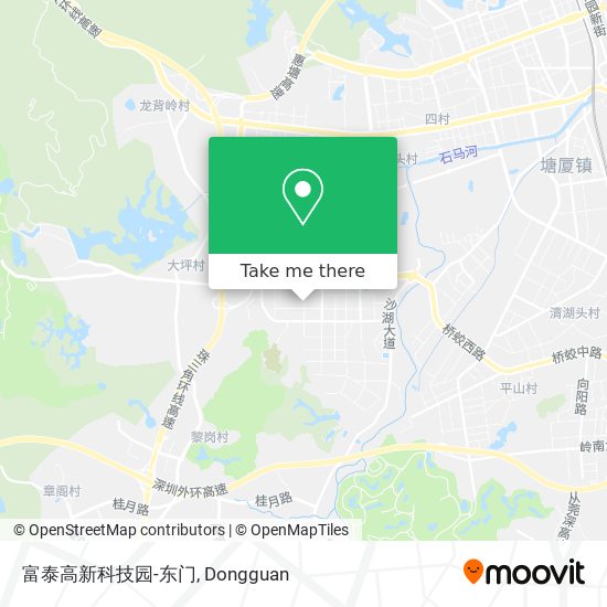 富泰高新科技园-东门 map