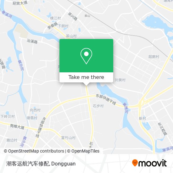 潮客远航汽车修配 map