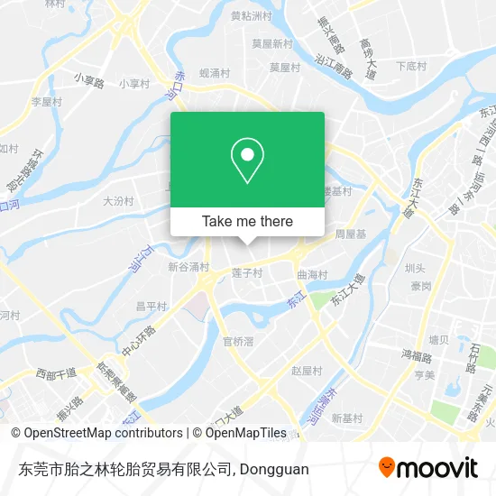 东莞市胎之林轮胎贸易有限公司 map