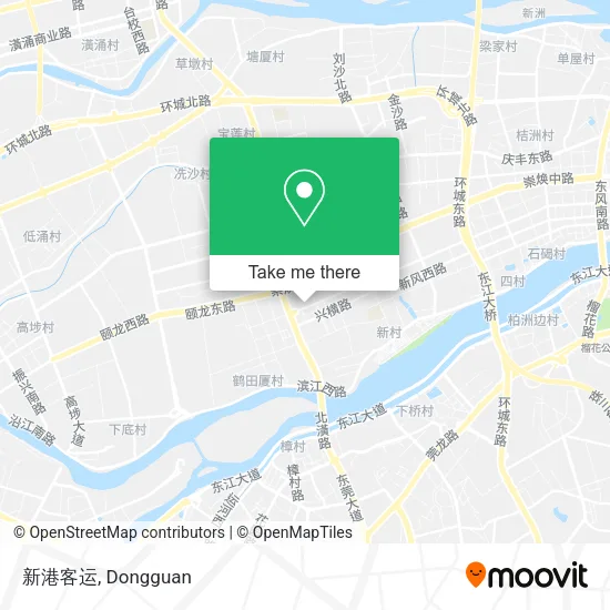 新港客运 map