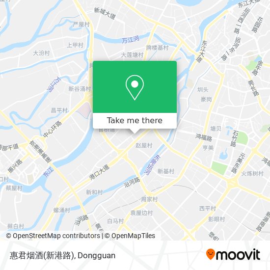 惠君烟酒(新港路) map