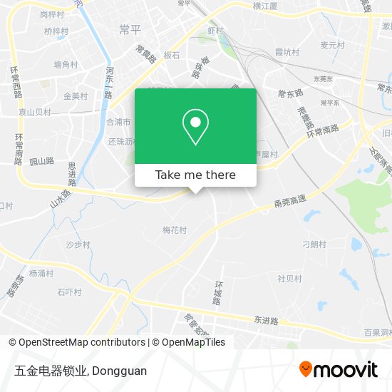 五金电器锁业 map