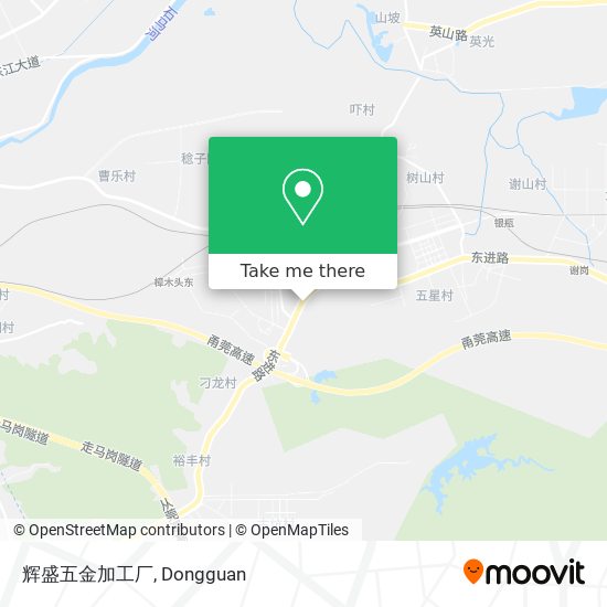辉盛五金加工厂 map