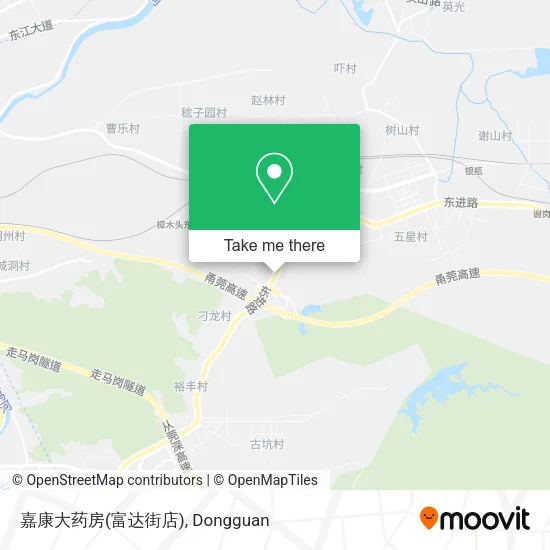 嘉康大药房(富达街店) map
