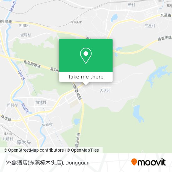 鸿鑫酒店(东莞樟木头店) map