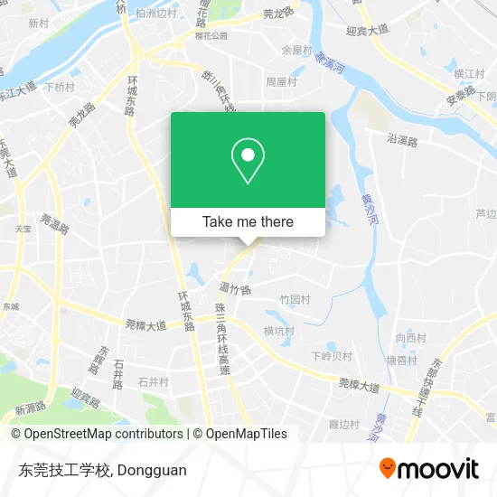 东莞技工学校 map