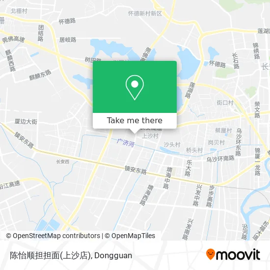 陈怡顺担担面(上沙店) map