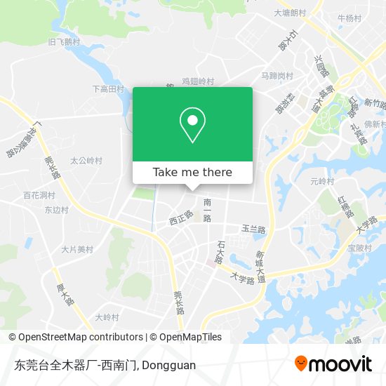 东莞台全木器厂-西南门 map