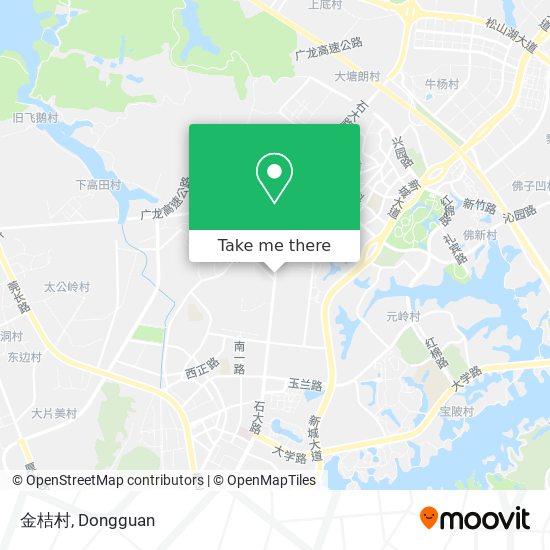 金桔村 map