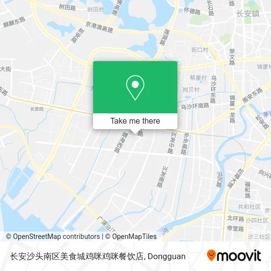长安沙头南区美食城鸡咪鸡咪餐饮店 map